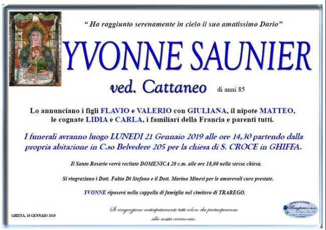 Yvonne saunier man