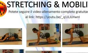 stretching