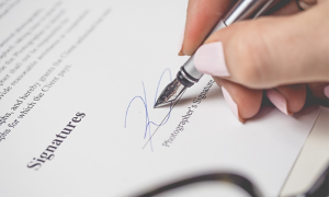 successione firma