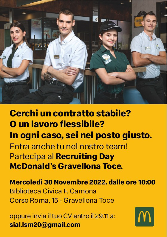 mc lavoro incontro